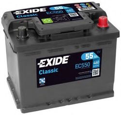 Аккумулятор автомобильный Exide EC550 55 А/ч 460А