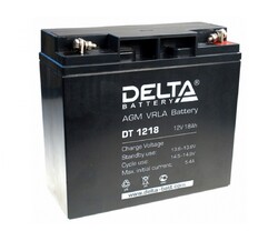 Аккумулятор Delta DT 1218 (12V / 18Ah)