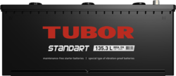 Аккумулятор грузовой TUBOR STANDART 135ah 6СТ-135.3 L