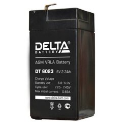 Аккумулятор Delta DT 6023 (6V / 2.3Ah)
