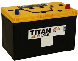 Аккумулятор автомобильный TITAN ASIA SILVER 100ah 6СТ-100.0 VL B01