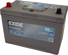Аккумулятор автомобильный Exide EA955 95 А/ч 800А