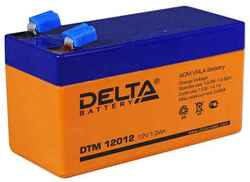 Аккумулятор Delta DTM 12012 (12V / 1.2Ah)
