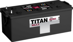 Аккумулятор грузовой TITAN MAXX 195ah 6СТ-195.3 L