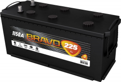 Аккумулятор Аком Bravo 225Ah 1150a (R+)