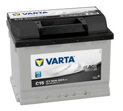 Аккумулятор автомобильный Varta black dynamic C15 (556401048)