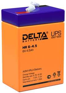 Аккумулятор Delta HR 6-4.5 (6V / 45Ah)
