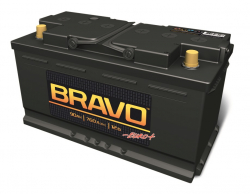 Аккумулятор Аком Bravo 90Ah 760a (L+)