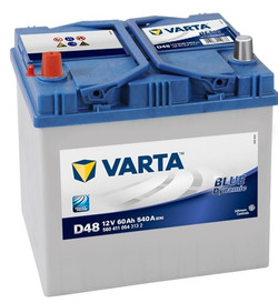 Аккумулятор автомобильный Varta blue dynamic D48 (560411054)
