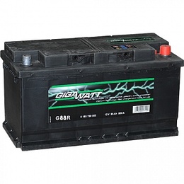 Аккумулятор автомобильный Gigawatt G88R 83А/ч 720A