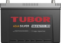 Аккумулятор автомобильный TUBOR ASIASILVER 100ah 6СТ-100.0 VL B01