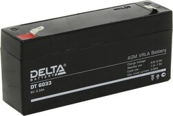 Аккумулятор Delta DT 6033 (6V / 3.3Ah)