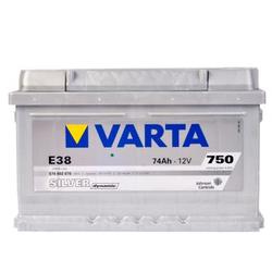 Аккумулятор автомобильный Varta silver dynamic E38 (574402075)