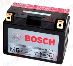 Аккумулятор мото Bosch moba 12V A504 AGM (M60120)