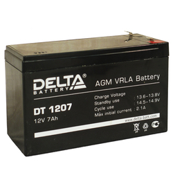 Аккумулятор Delta DT 1207 (12V / 7Ah)