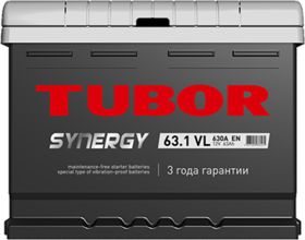 TUBOR SYNERGY 63ah 6СТ-63.1 VL