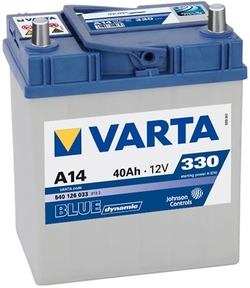Аккумулятор автомобильный Varta blue dynamic A14 (540126033)