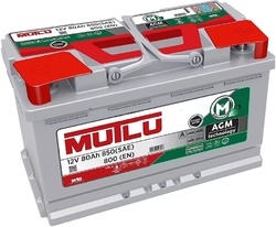 Аккумулятор автомобильный Mutlu 80 а/ч AGM L4.80.080.A