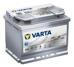 Аккумулятор автомобильный Varta silver dynamic D52 (560901068)
