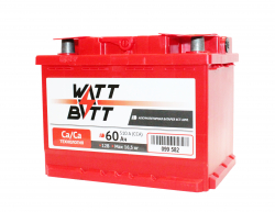 Аккумулятор WATTBATT 60Ah 510a (L+)
