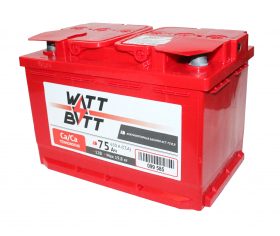 Аккумулятор WATTBATT 75Ah 650a (R+)