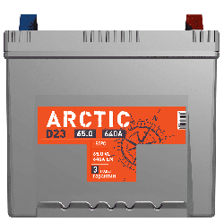 Аккумулятор автомобильный ARCTIC ASIA 65ah 6СТ-65.0 VL B01