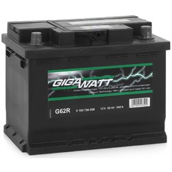 Аккумулятор автомобильный Gigawatt G62R 60А/ч 540A