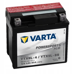Мото аккумулятор Varta 504012003