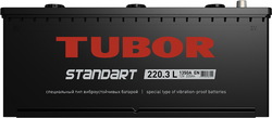 Аккумулятор грузовой TUBOR STANDART 220ah 6СТ-220.3 L