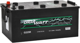 Аккумулятор грузовой Gigawatt G225R 225А/ч 1150A