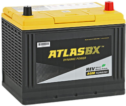 Аккумулятор автомобильный Atlas S65D26L 75А/ч 750А AGM Start-Stop