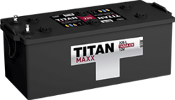 Аккумулятор грузовой TITAN MAXX 225ah 6СТ-225.3 L