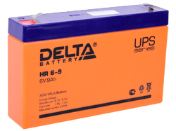 Аккумулятор Delta HR 6-9 (6V / 9Ah)