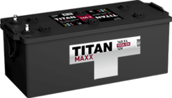 Аккумулятор грузовой TITAN MAXX 140ah 6СТ-140.3 L