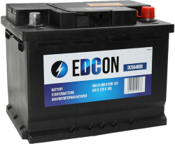 Аккумулятор автомобильный EDCON 56 а/ч 480A (DC56480R)