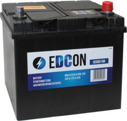 Аккумулятор автомобильный EDCON 60 а/ч 510A (DC60510R)