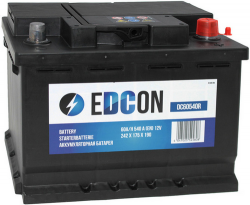 Аккумулятор автомобильный EDCON 60 а/ч 540A (DC60540R)