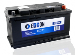 Аккумулятор автомобильный EDCON 90 а/ч 720A (DC90720R)
