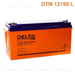 Аккумулятор Delta DTM 12150 L (12V / 150Ah)