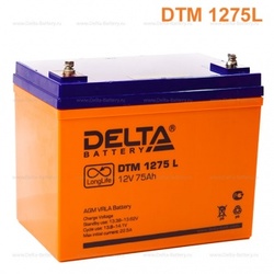 Delta DTM 1275 L (12V / 75Ah)