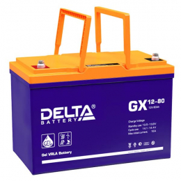 Аккумулятор Delta GX 12-80 (12V / 80Ah)