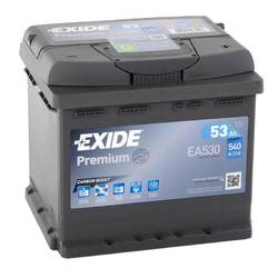 Аккумулятор автомобильный Exide EA530 53 А/ч 540А