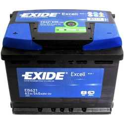 Аккумулятор автомобильный Exide EB621 62 А/ч 540А
