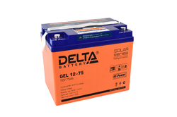 Delta GEL 12-75 (12V / 75Ah)