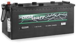 Аккумулятор грузовой Gigawatt G220R 220А/ч 1150A