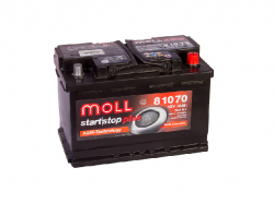Аккумулятор автомобильный MOLL AGM 70Ah 760A