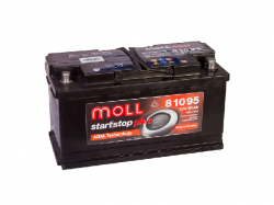 Аккумулятор автомобильный MOLL AGM 95Ah 850A