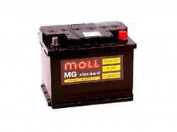 Аккумулятор автомобильный MOLL MG 60Ah 540A