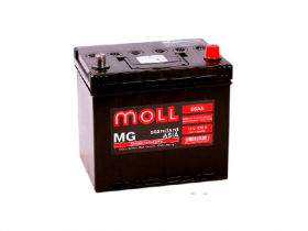 MOLL MG 66Ah 575A Asia (нижнее крепление)