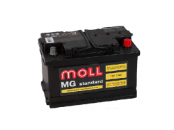 Аккумулятор автомобильный MOLL MG 75Ah 720A низкий